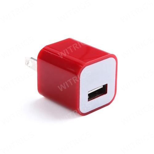 US Standard Charger for iPhone/iPad/iPod Red