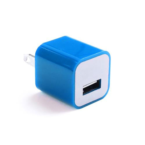 US Standard Charger for iPhone/iPad/iPod Blue