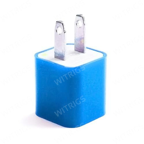 US Standard Charger for iPhone/iPad/iPod Blue