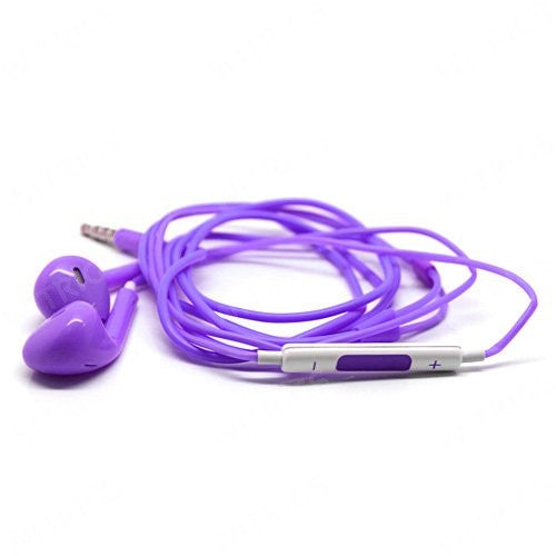 Custom Earphone for iPhone/iPad/iPod Purple