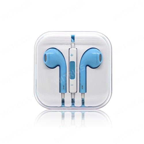 Custom Earphone for iPhone/iPad/iPod Blue