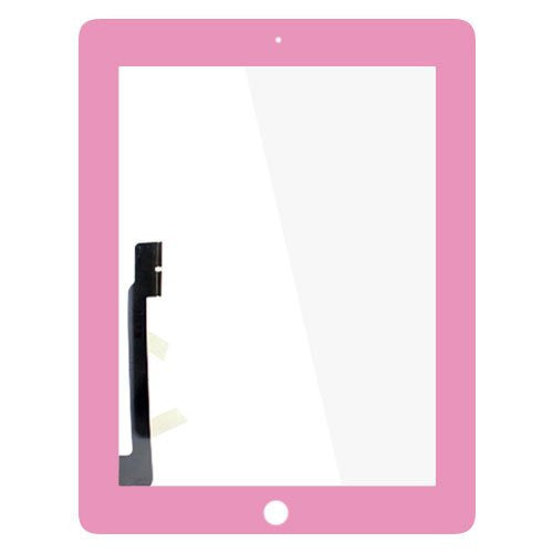Custom Touch Panel Digitizer for The New iPad Pink