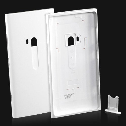 OEM Back Cover with SIM Card Tray for Nokia Lumia 920 White