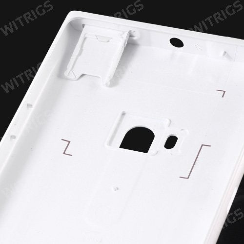 OEM Back Cover with SIM Card Tray for Nokia Lumia 920 White