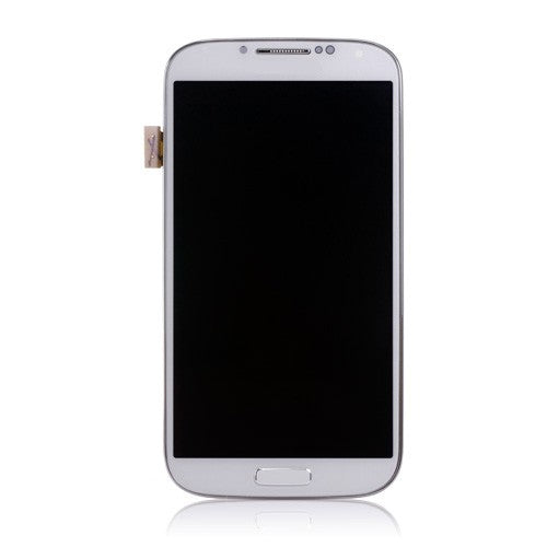 OEM LCD Screen Assembly Replacement for Samsung Galaxy S4 GT-I9505 White-Frost