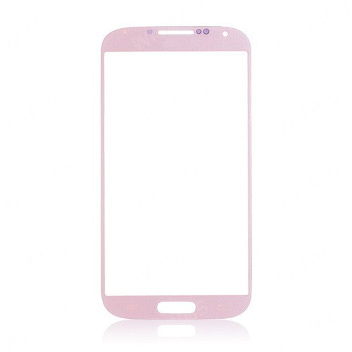 Custom Front Glass for Samsung Galaxy S4 GT-I9505 Pink Twilight