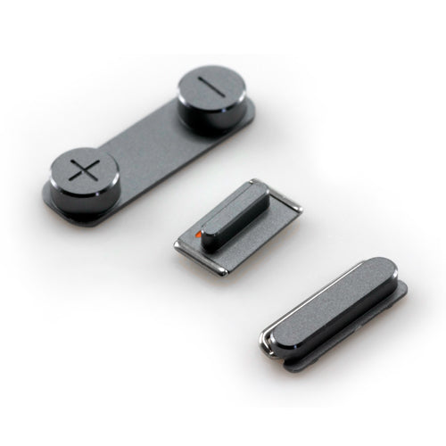 OEM Side Button Set for iPhone 5S Space Gray