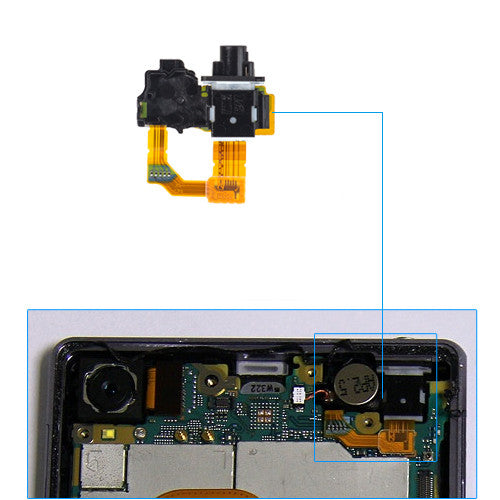 OEM Earphone Jack for Sony Xperia Z1