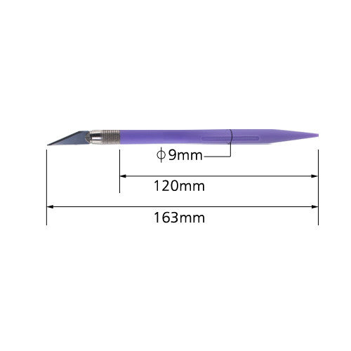 YS Hobby Knife Plastic Handle Purple