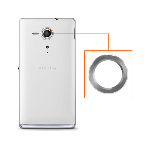 OEM Camera Ring for Sony Xperia SP Silver