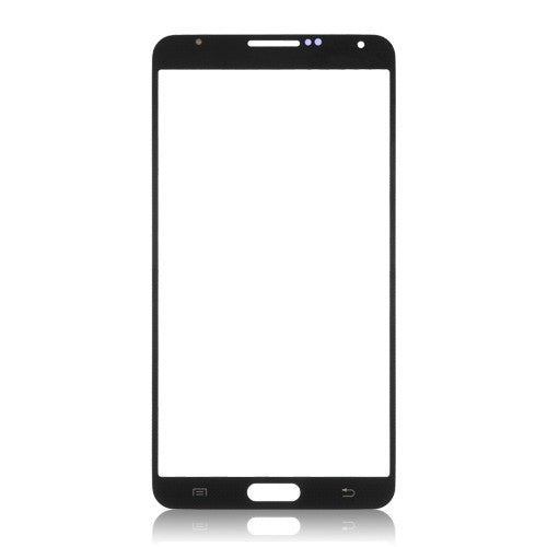 Custom Front Glass for Samsung Galaxy Note 3 SM-N9005 Jet Black