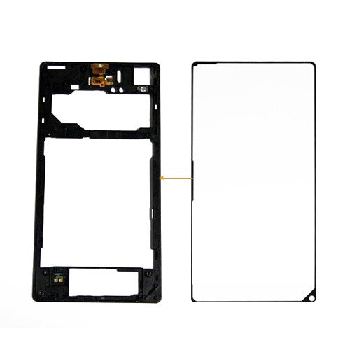 OEM Back Housing Frame Sticker for Sony Xperia Z1