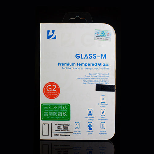 Premium Tempered Glass Screen Protector Film for Sony Xperia Z1