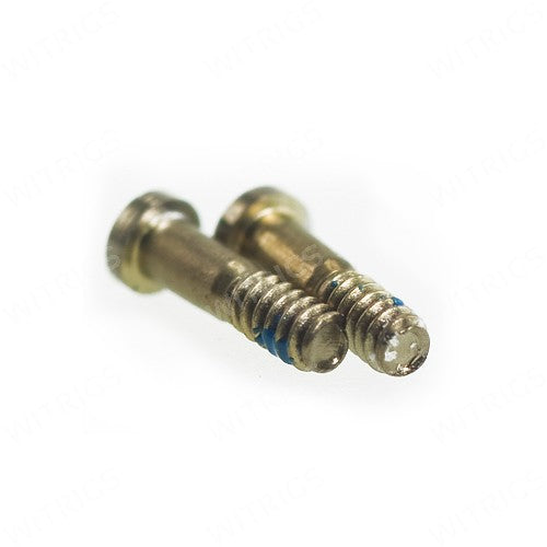OEM 2PCS Bottom Screw Sets for iPhone 5S Gold