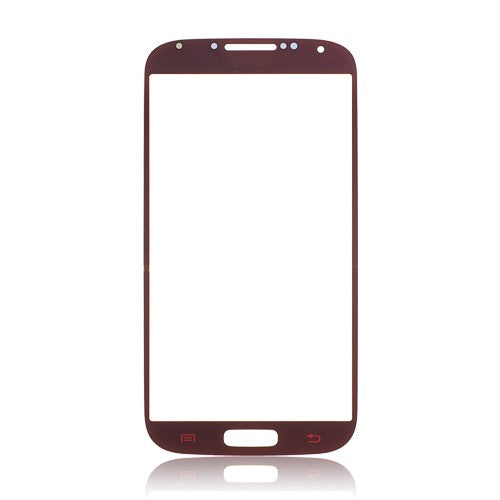 OEM Front Glass for Samsung Galaxy S4 GT-I9505 Aurora Red