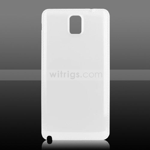 Custom Smoothly Battery Cover for Samsung Galaxy Note 3 SM-N9005 White