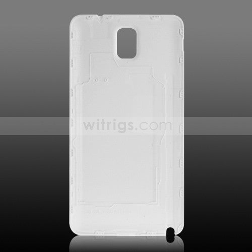 Custom Smoothly Battery Cover for Samsung Galaxy Note 3 SM-N9005 White