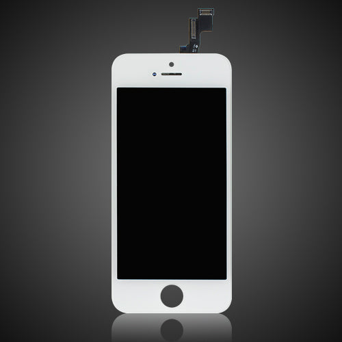 Custom LCD Screen with Digitizer Replacement for iPhone 5S White