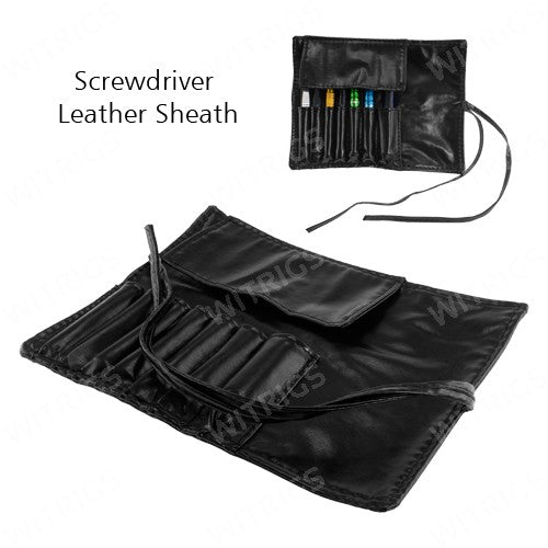 Leather Sheath for Repairing Tools Black
