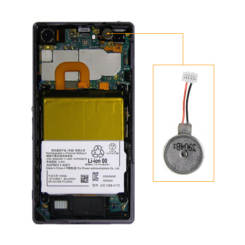 OEM Motor Vibrator for Sony Xperia Z1