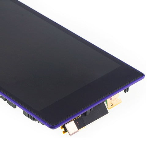 OEM LCD Screen Assembly Replacement for Sony Xperia Z1 Purple