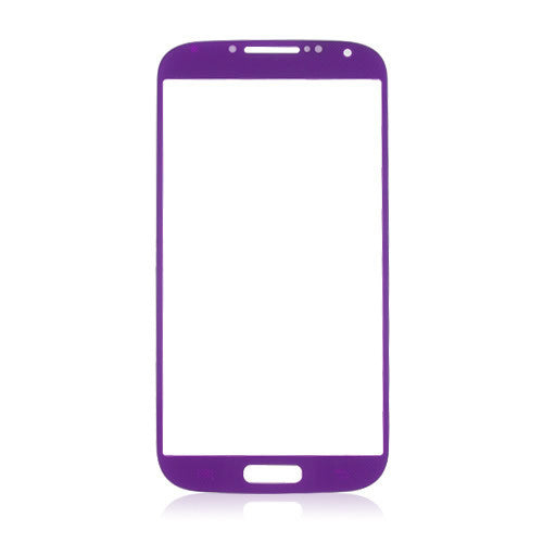Super Custom Front Glass for Samsung Galaxy S4 GT-I9505 Purple Mirage