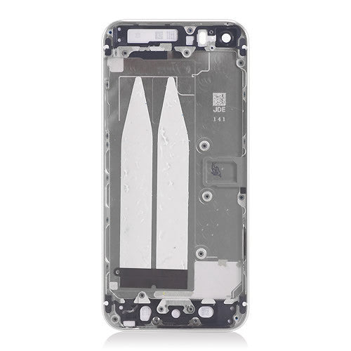 OEM Back Cover with Side Buttons for iPhone 5S Silver