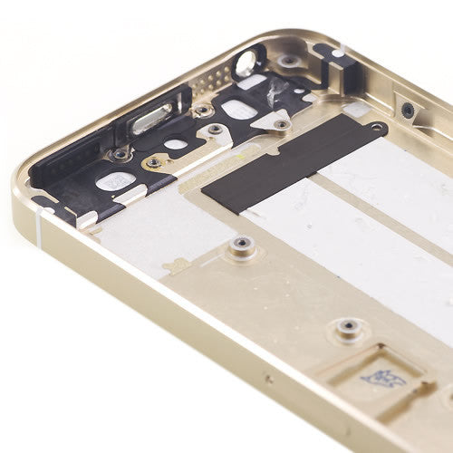 OEM Back Cover with Side Buttons for iPhone 5S Gold
