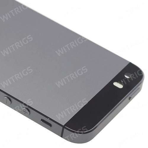 OEM Back Cover with Side Buttons for iPhone 5S Space Grey