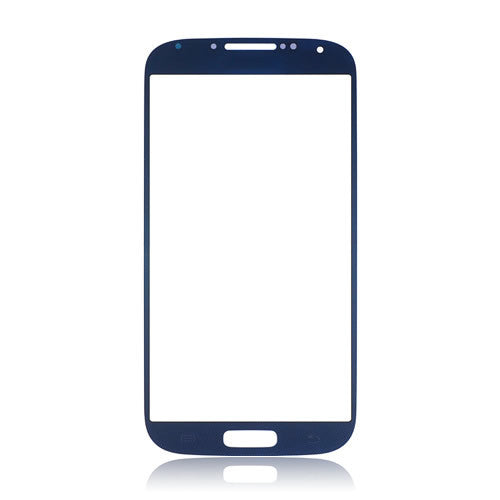 Super Custom Front Glass for Samsung Galaxy S4 GT-I9505 Arctic Blue
