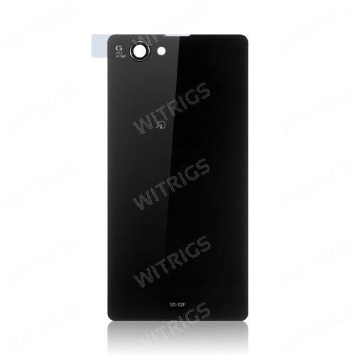 OEM Back Cover for Sony Xperia Z1 f (SO-02F) Black