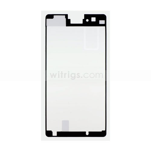 Custom Front Housing Adhesive Sticker for Sony Xperia Z1 Compact