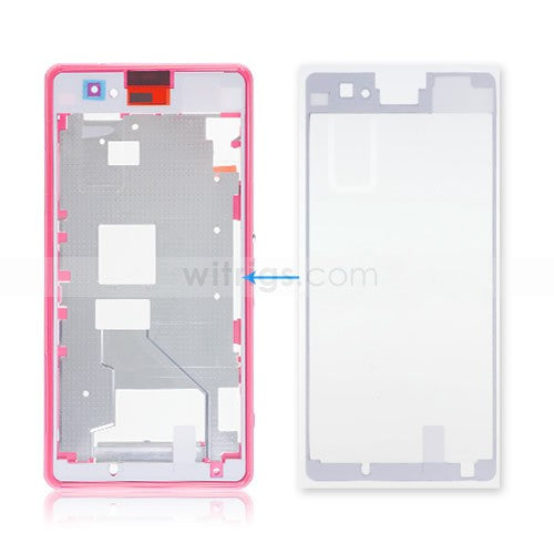 Custom Front Housing Adhesive Sticker for Sony Xperia Z1 Compact