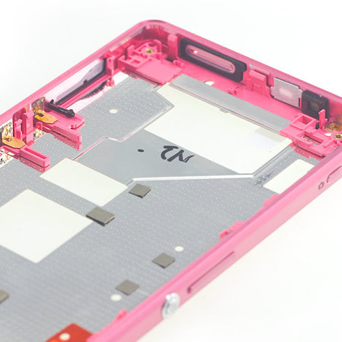 OEM Middle Housing for Sony Xperia Z1 Compact Pink