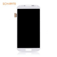 OEM LCD with Digitizer Replacement for Samsung Galaxy S4 SCH-R970 White Frost