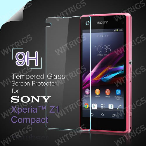 Premium Tempered Glass Screen Protector for Sony Xperia Z1 Compact