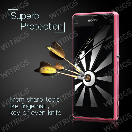 Premium Tempered Glass Screen Protector for Sony Xperia Z1 Compact