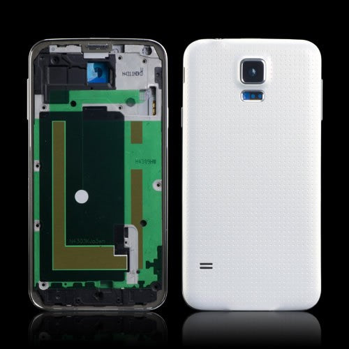 OEM Full Housing for Samsung Galaxy S5 SM-G900F Shimmery White