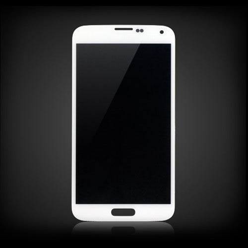 OEM LCD with Digitizer Replacement for Samsung Galaxy S5 SM-G900F Shimmery White