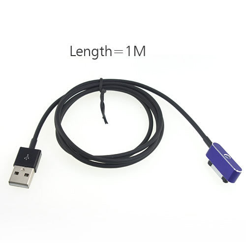 Custom Magnetic Charging Cable for Sony Smartphone Purple