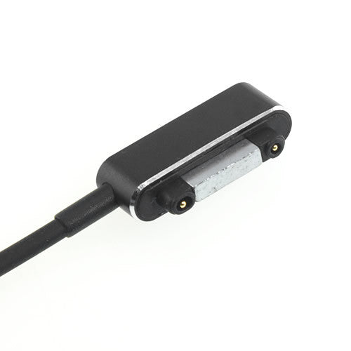 Custom Magnetic Charging Cable for Sony Smartphone Black