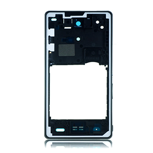 OEM Middle Housing for Sony Xperia ZR Black