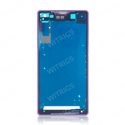 OEM Middle Housing for Sony Xperia Z2 Purple