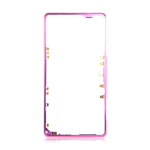 OEM Middle Frame for Sony Xperia Z1 Compact Pink