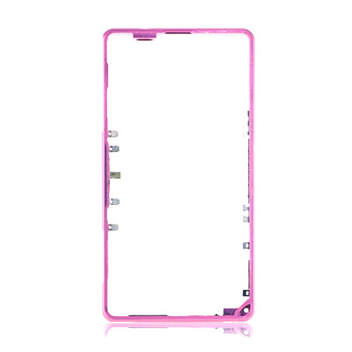 OEM Middle Frame for Sony Xperia Z1 Compact Pink