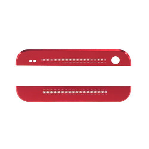 OEM Speaker Cover for HTC One M7 Red