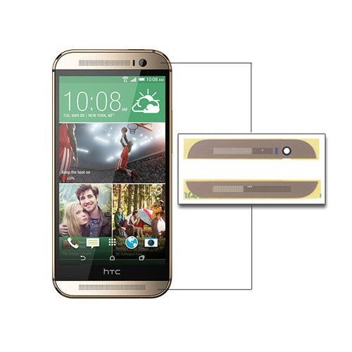 OEM Speaker Cover for HTC One M8 Amber Gold