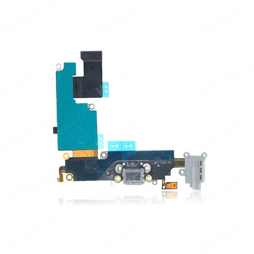 OEM Charging Port Flex for iPhone Plus Gray - Main Image