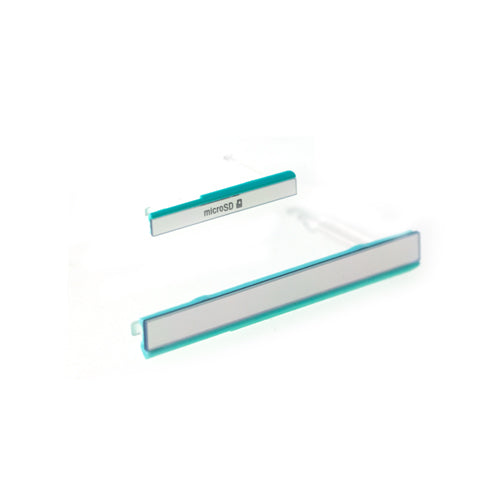 OEM SD + SIM Card Cover Flap for Sony Xperia C3 Mint