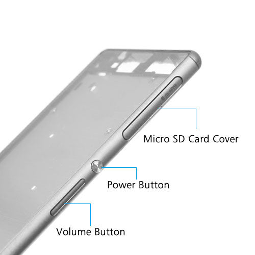 OEM Middle Frame for Sony Xperia Z3 White